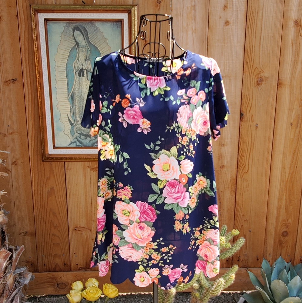 12pm by Mon Ami Floral Blouse Size Small